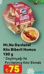 MR. NO DARDANEL KÖZ BİBERLİ HUMUS 130 G fiyat ve kampanya bilgisi
